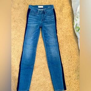 Hi rise skinny jeans